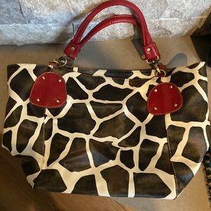 A large, fun, trendy, bag.